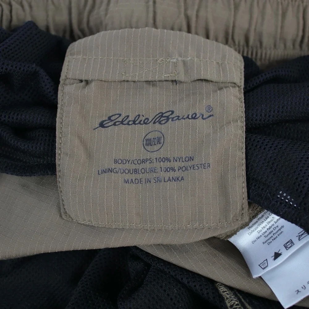 Eddie Bauer Brown Convertible Cargo Pants w/ Netting Lined Shorts Mens Size XXXL - Picture 6 of 8